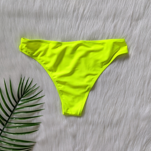 🔴 Neon lime green bikini bottom - Picture 4 of 5